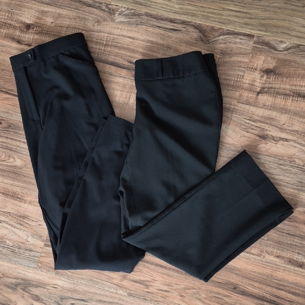 💥 2 Pc Bundle - Ladies Black Formal Dress Pants